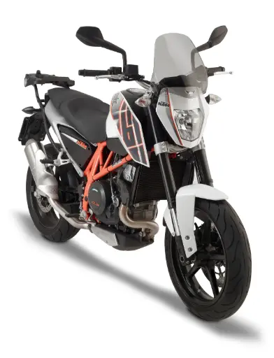 [245a] Parabrisa Esp. Transp. (Combinar Con Anclaje A7702A) Ktm Duke 690 (12-18)