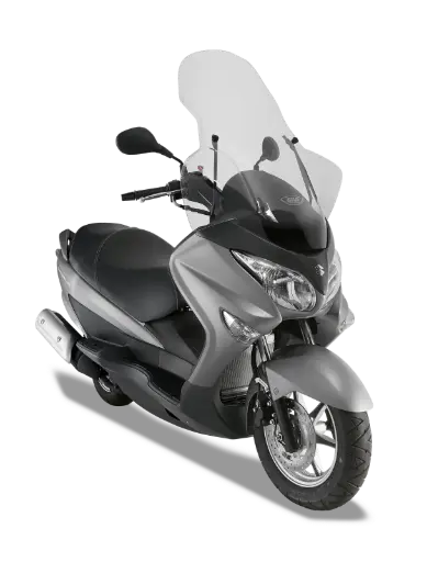 [3106dt] Parabrisa Esp. Transp. 84.5X65.5Cm (Añadir Kit Anclaje D267Kit) Suzuki Burgman 125-200 Abs (06-18)