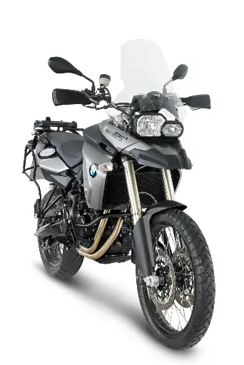 [333dt] Parabrisa Especifico 44 X 46 Cm (Hxa) Bmw F650/ F800Gs (08-17) Añadir Kit De Instalacion D333Kit