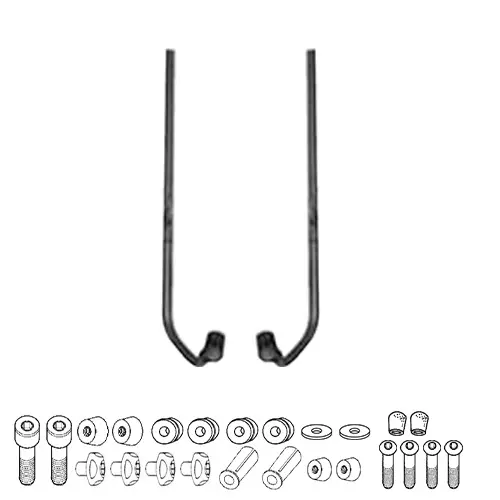 [a104a] Kit de anclajes especifico para 104a - vespa varios modelos (03-22)