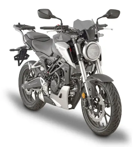 [a1164] Parabrisas Especifico Transp. 21X28Cm (C/ Kit Anclaje) Honda Cb125R (18-20) Cb300R (18-20)