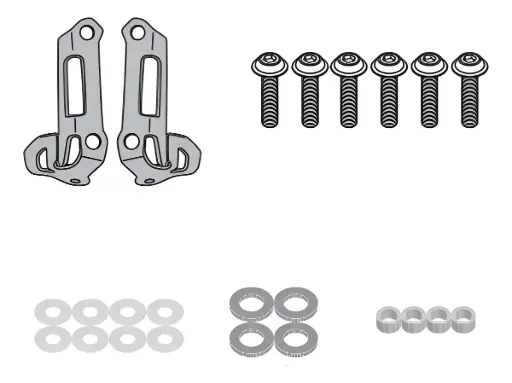 Kit Ancl Parabrisas Honda Cb 500 Hornet (24)