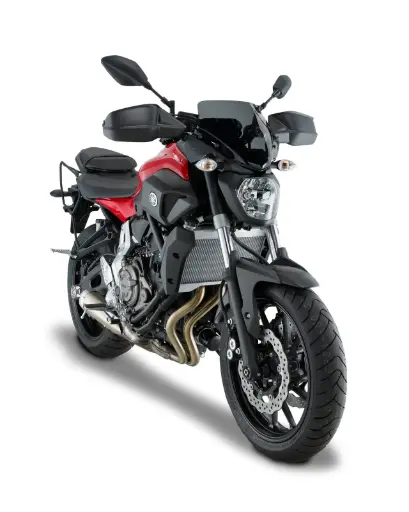[a2118] Parabrisa especifico 28.5x36cm (incluye kit anclaje) yamaha mt-07 (14-17)