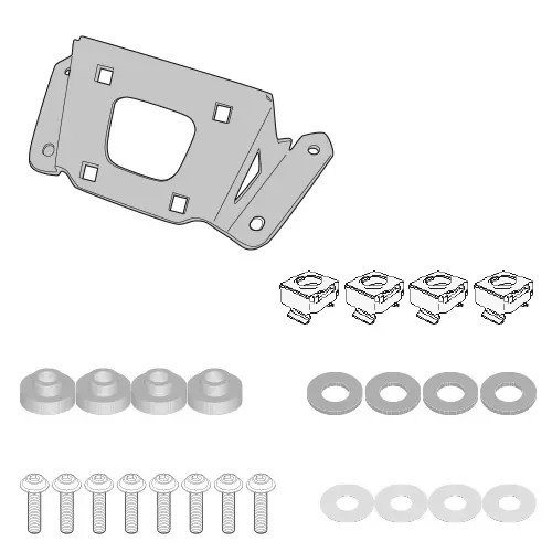 [a2156a] Kit Anclaje Especifico Para 1173S - Yamaha Mt-09 / Mt-09 Sp (21)