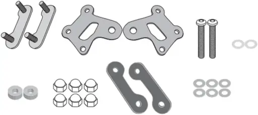 [a4124a] Kit Anclajes Especifico Para A200 / A210 - Kawasaki Z 900 Rs (18-19)
