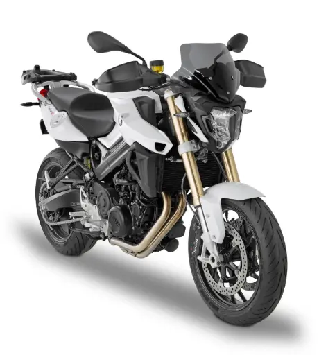 [a5118] Cupula Especifica Ahumada Con Spoiler 28.5X36Cm (Se Monta En Lug De Original) Bmw F800R (15-19)