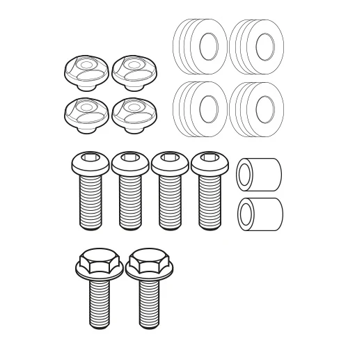 [a6102a] Kit Anclaje Especifico Para 6102A - Kymco Like 50-125-200I (09-16)