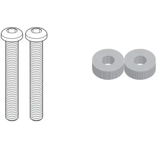 [a8707a] Kit de anclajes p/parabrisas a201/a210 - benelli imperiale 400 (20-21)