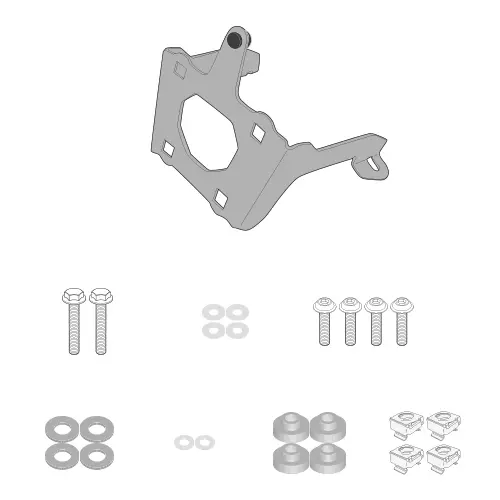 [a9222a] Kit Anclajes Especifico Para 1173S - Cfmoto 700 Cl-X (21-22)