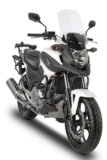 [d1111st] Parabrisa Transparente (Incluye Kit Anclaje) Honda Nc700X (12-13)/Nc750X/Nc750X Dct (14-15)