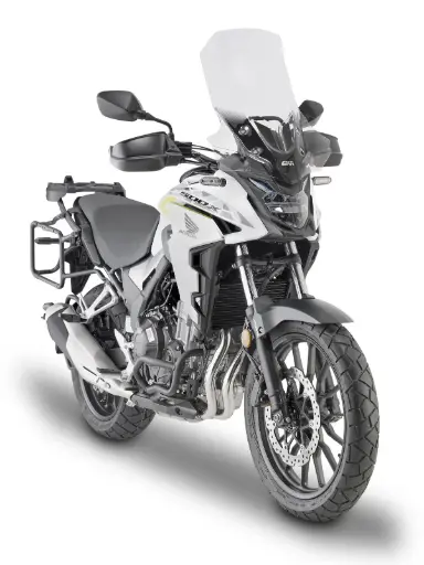 [d1171s] Parabrisa Espec. Humo 46X45Cm (Se Monta En Lugar Cupula Original) Honda Cb 500 X (19-21)