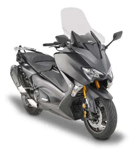 [d2133st] Parabrisa Esp. Transparente 59.5X61Cm (Incluye Kit Anclaje) Yamaha T-Max 530 (17-18)