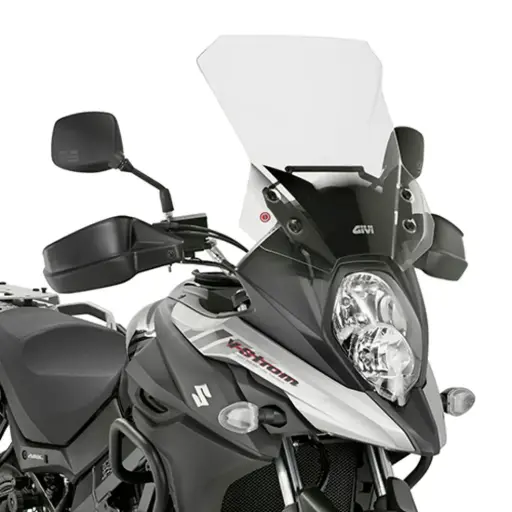 [d3112st] Parabrisa transparente 44x43 cm (incliuye kit anclaje) suzuki dl 650 v-strom (17-18)
