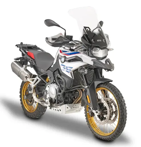 [d5127st] Parabrisa Esp. Transparente 54.5X49 Cm(Combinar Con Anclaje D5129Kit) Bmw F 850Gs / F750 Gs (18-19)