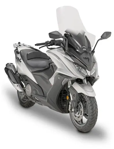 [d6110st] Parabrisas especifico transp. 70x66cm (incluye kit anclaje) kymco ak 550 (17-18)