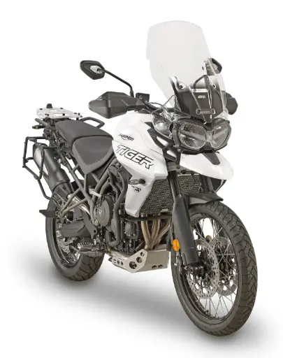 [d6413st] Parabrisa esp. transparente 58.5x43.5 cm(incl kit anclaje) triumph tiger 800 xc / 800 xr (