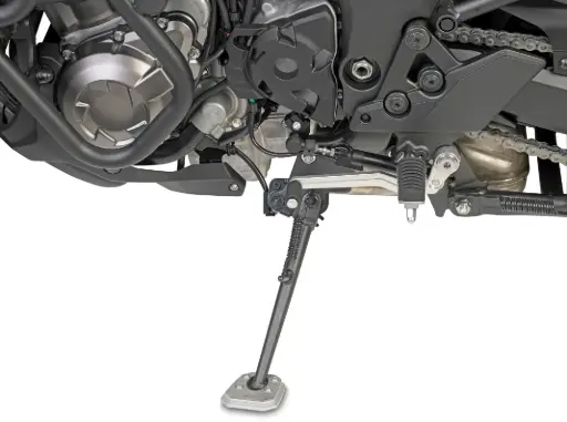 Ampliador de muleta en alum y acero inox kawasaki versys 1000 (17-18) versys 1000-1000 se (19)