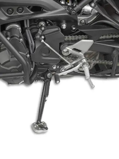 [es2122] Ampliador De Muleta En Alum Y Acero Inox Mt-09 Tracer(15-17) Tracer 900/900Gt (18-19) Xsr900(16-18)
