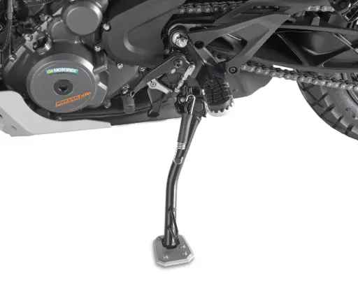 [es7712] Ampliador De Muleta En Aluminio Y Acero Inox Ktm 790 Adventure/R (19-20) 890 Adventure (21)