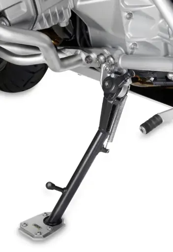 [es5108] Ampliador De Muleta En Aluminio Y Acero Inox. Bmw R1200 Gs (13-18) R1250 Gs (19)