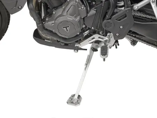 [es6415] Ampliador De Muleta En Aluminio Y Acero Inoxidabletriumph Tiger 900 (20-21)