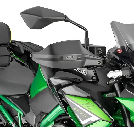 [hp4121b] Cubremano Kawasaki Versys X 300 (17-23) - Color Negro
