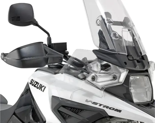 [df3117] Deflectores cubremanos (par) transparente - v-strom 1050 (20-21) / v-strom 1050 xt (20-21)