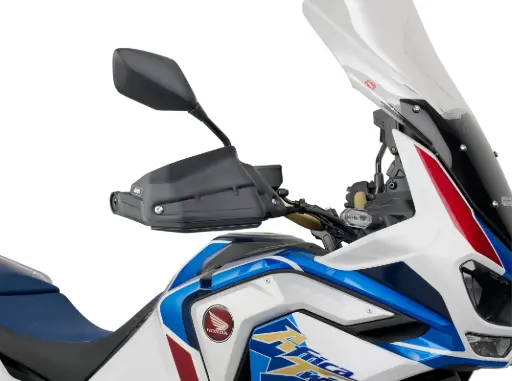 [eh1178] Extension en plexiglas ahumado para paramanos orig. honda crf1100l africa tw adv. sports (20)