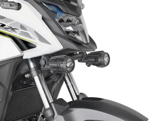 [ls1171] Kit Anclajes Para Proyectores S310 O S322 Honda Cb 500 X (19-21)