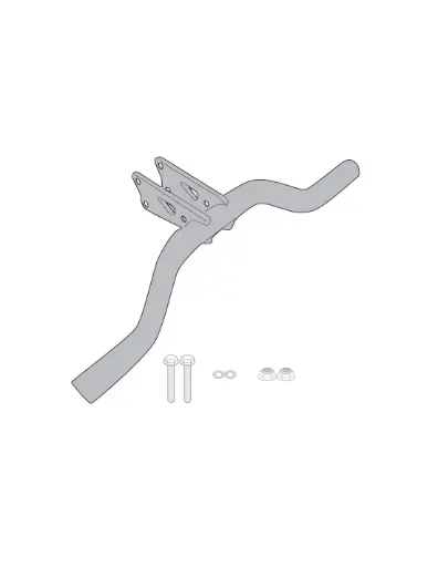 [ls1203] Kit anclajes para proyectores s310 o s322 honda nx 500 (24-25)