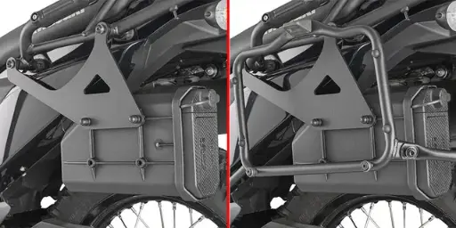 [tl4133kit] Kit especifico p/ montaje tool box - kaw klr 650 s (23)