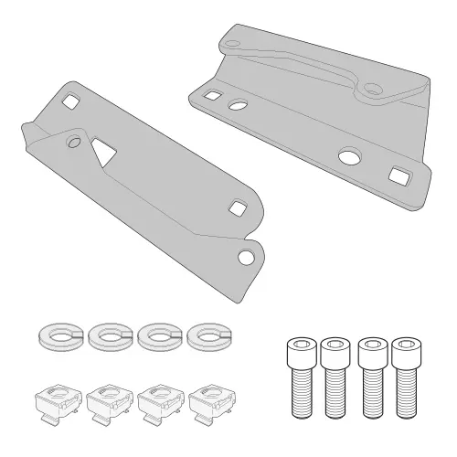 [rp5129kit] Kit especifico para el montaje del rp5129 - bmw f 750 gs / f 850 gs (18-19)