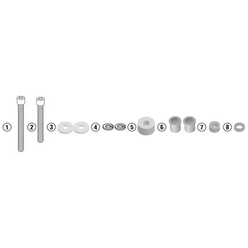 Kit especifico para montar slider sld01 - kawasaki z 800 (13-17)