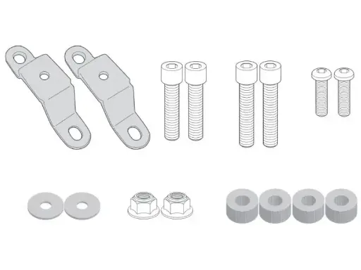 [sld4124kit] Kit especifico para montar slider sld01 - kawasaki z 900 rs (18-19)
