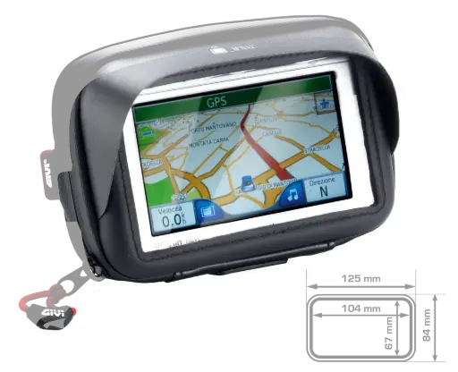 [s952b] Porta-Smartphone / Porta-Navegador Gps Al Manillar Universal