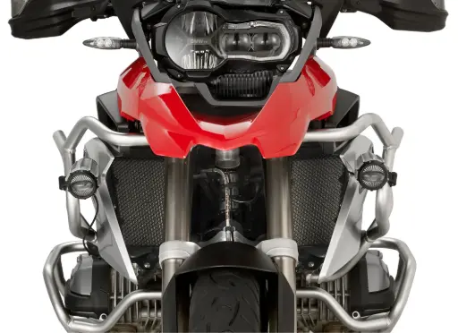 [pr5108] Protector radiador esp. en acero inox. negro bmw r 1200 gs / adventure (13-18) r1250 gs (19)