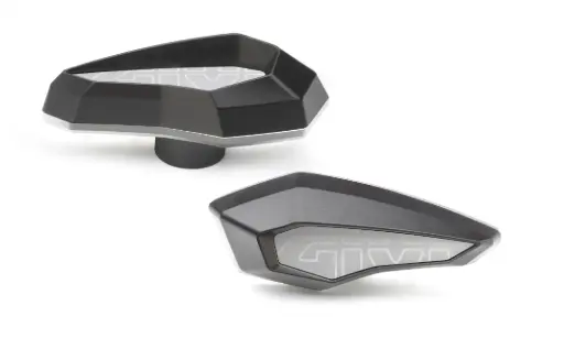 [sld01al] Slider protector universal alumiino anodizado a combinar kit anclaje para cada moto