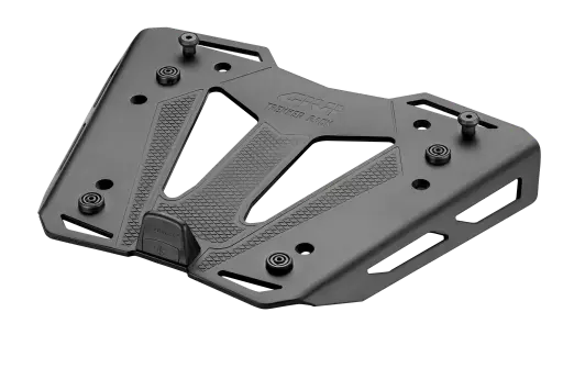 [m8b] Base soporte trasero monokey trekker en aluminio anodizado - negro
